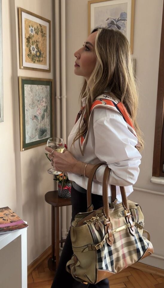 İthal Renkli At Desenli Yakalık