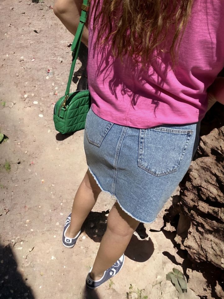Denim Etek (1 beden küçük seçiniz)