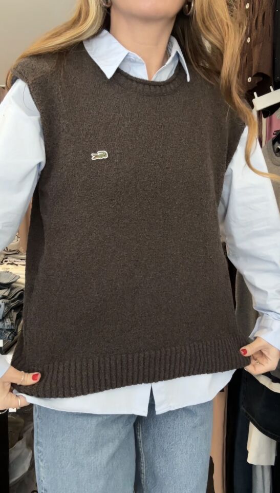 Yumuşak Dokulu  Süveter Acı Kahve