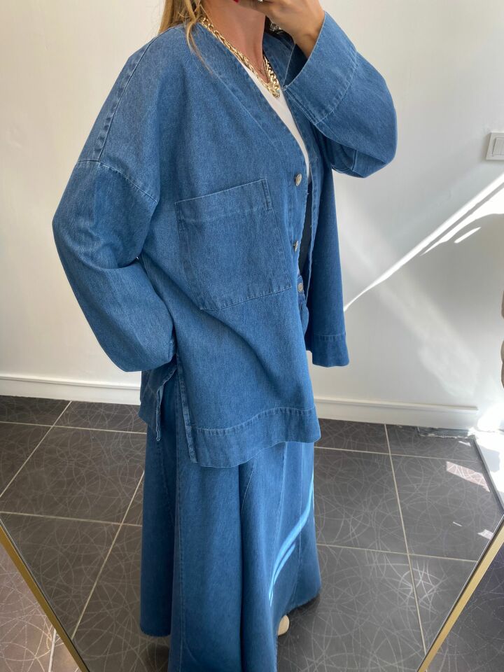 Premium Oversize Denim Ceket