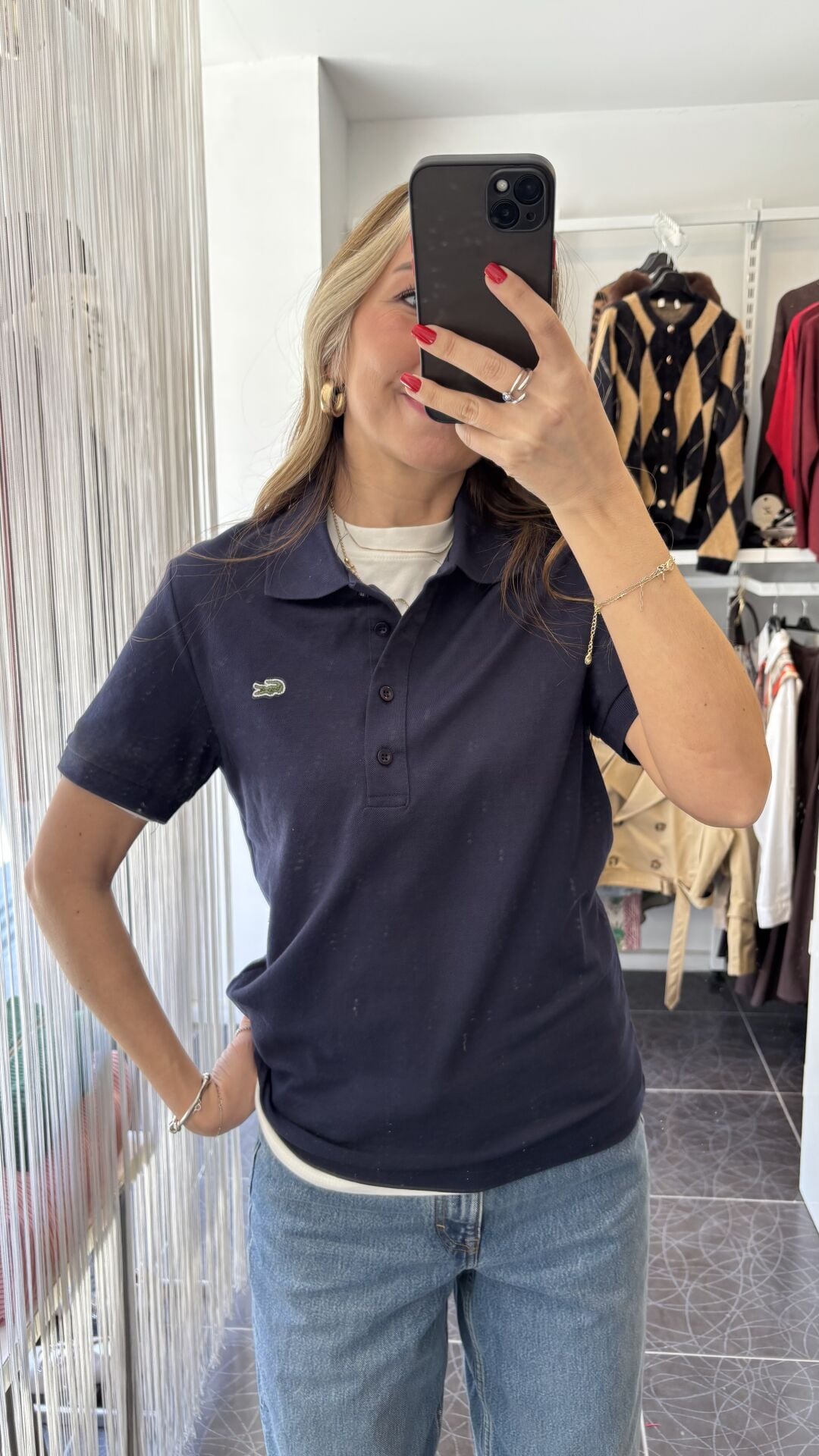 Logolu Polo Yaka Tshirt Lacivert