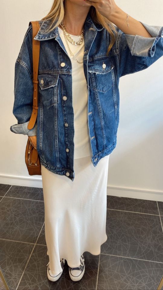 Premium Retro Oversize Denim Ceket