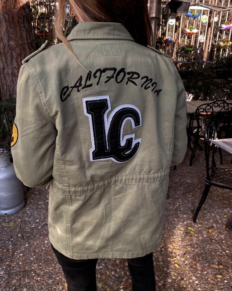 Haki Armalı Tasarım Ceket