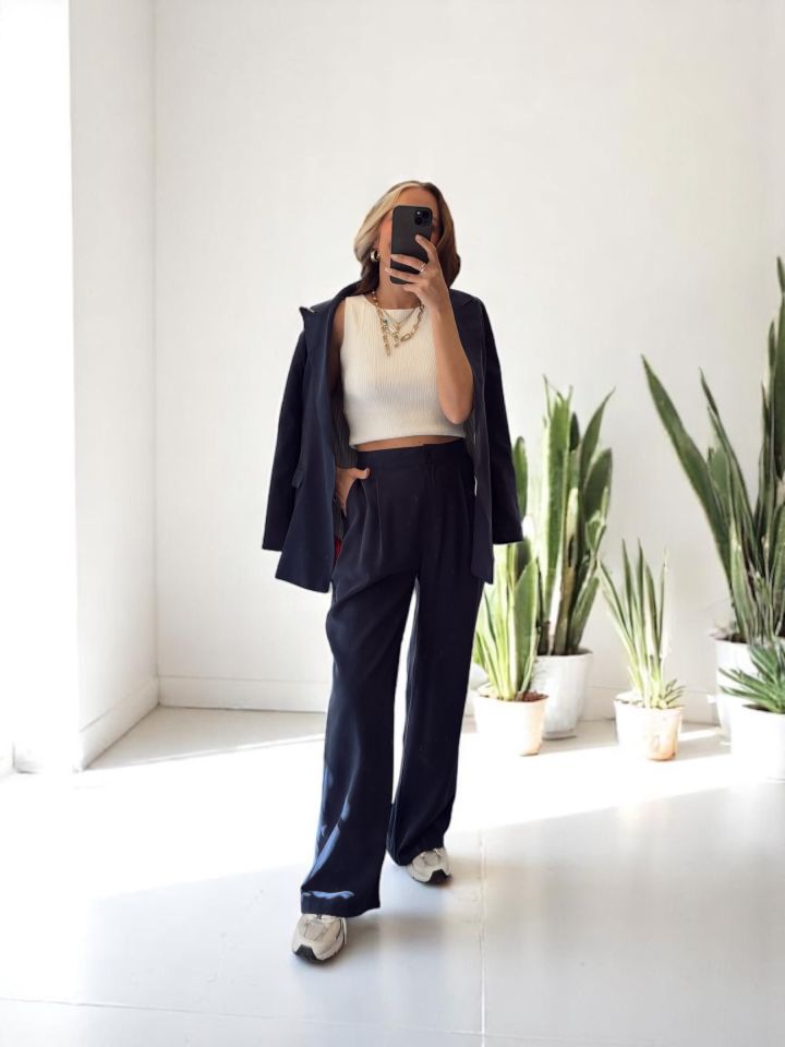 Premium Ceket Pantolon Takım Lacivert