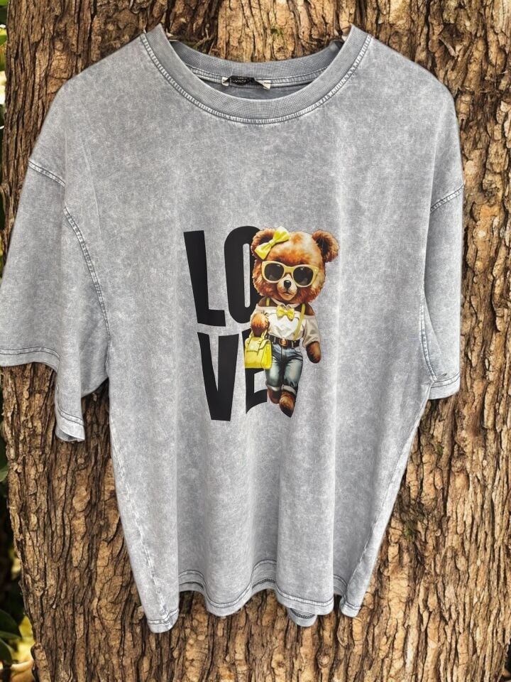 Premium Teddy Oversize Tişört