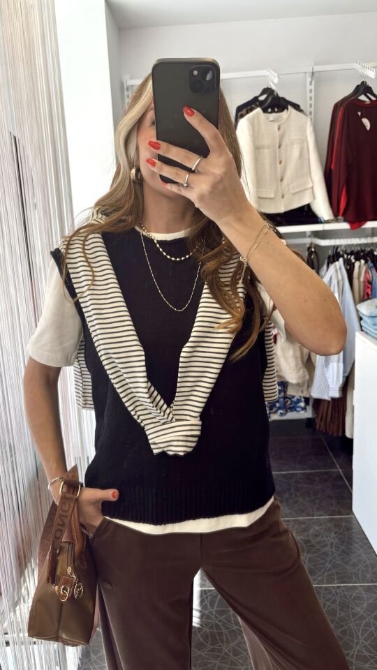 Yumuşak Dokulu  Süveter Lacivert