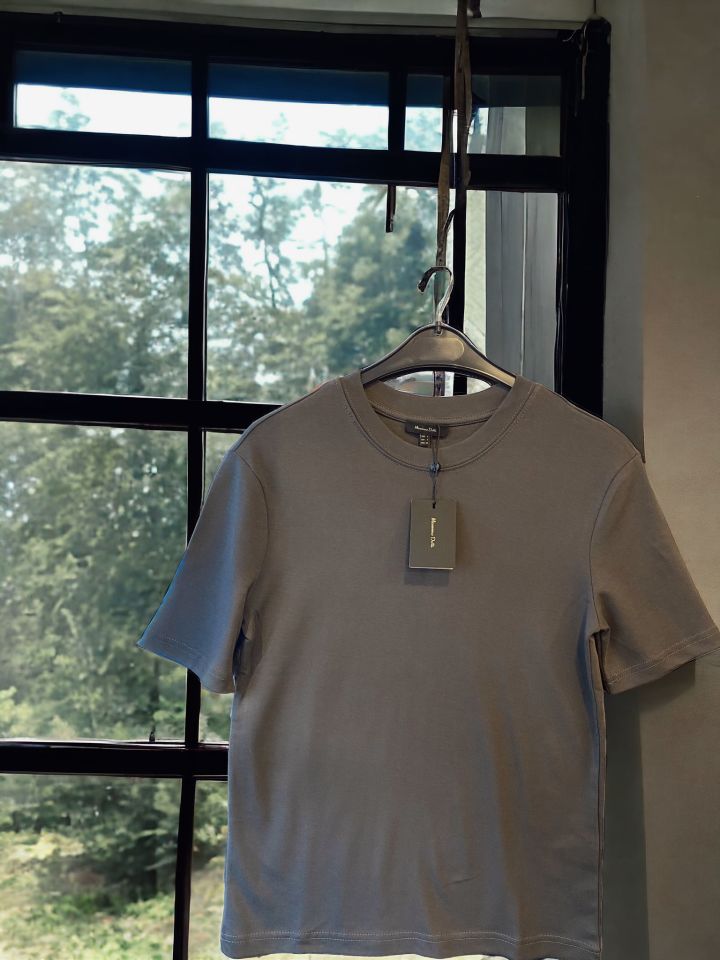 Basic Füme Tshirt