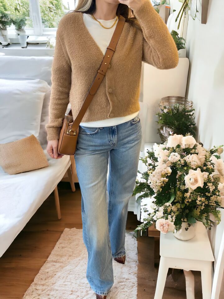 ZR Premium Full Lenght Wide Leg  Jean Pantolon
