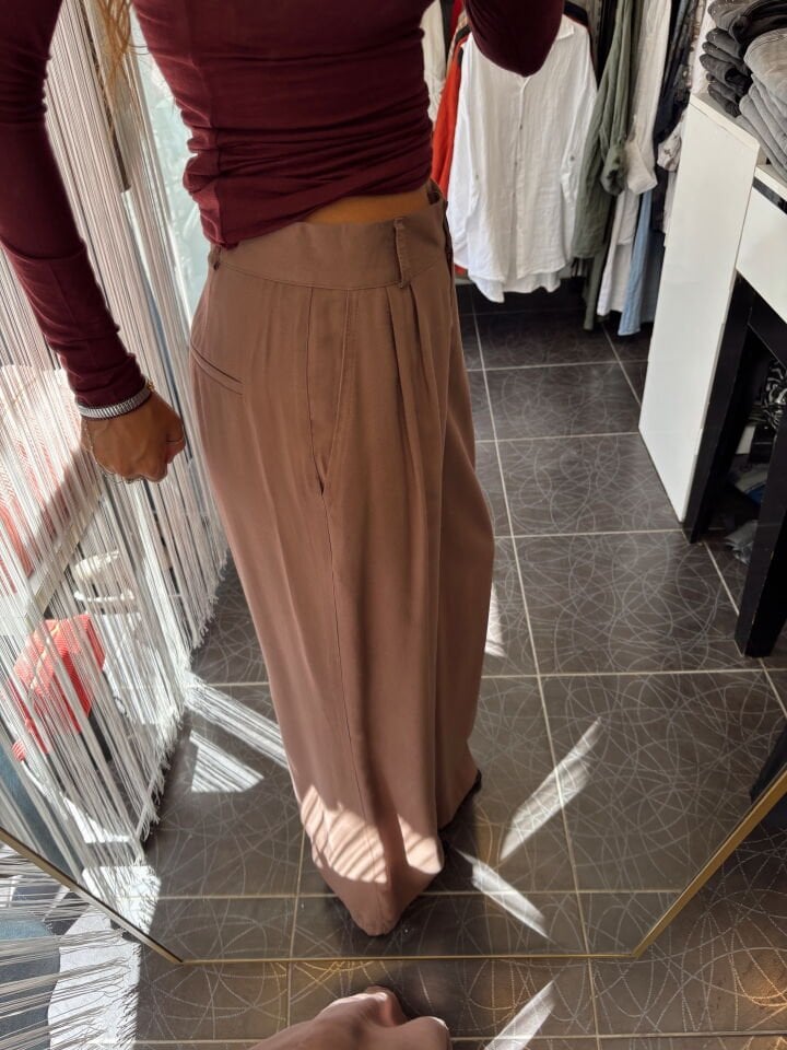 Gül Kurusu Palazzo Pantolon