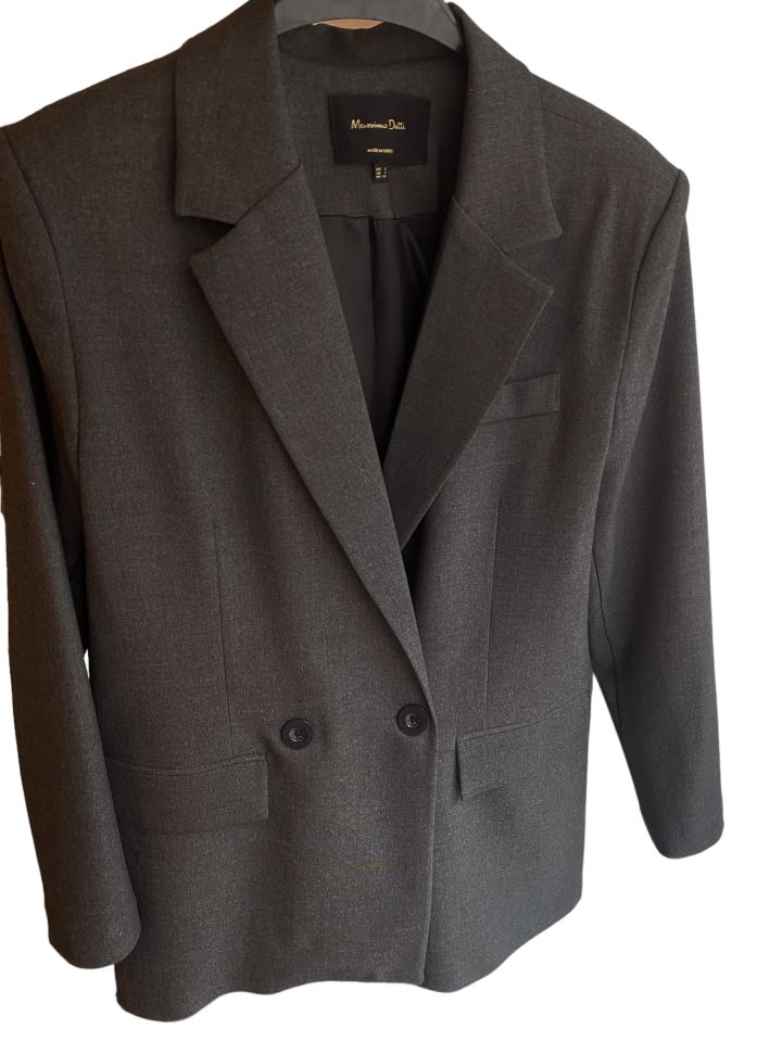 Premium Blazer Ceket Gri