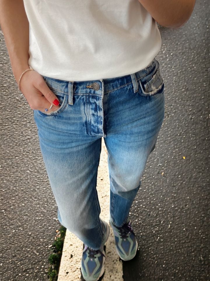 Retro Premium Jean Pantolon