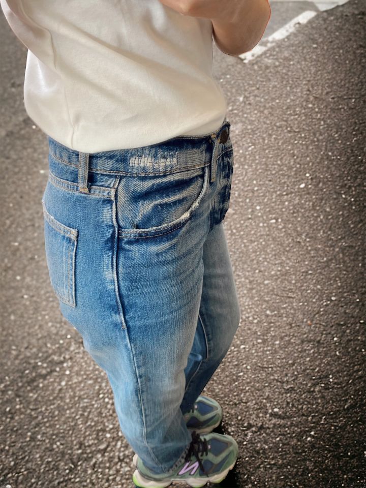 Retro Premium Jean Pantolon