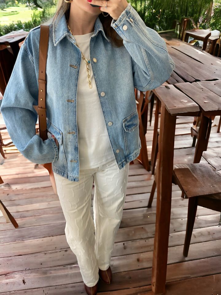 Premium Denim Ceket
