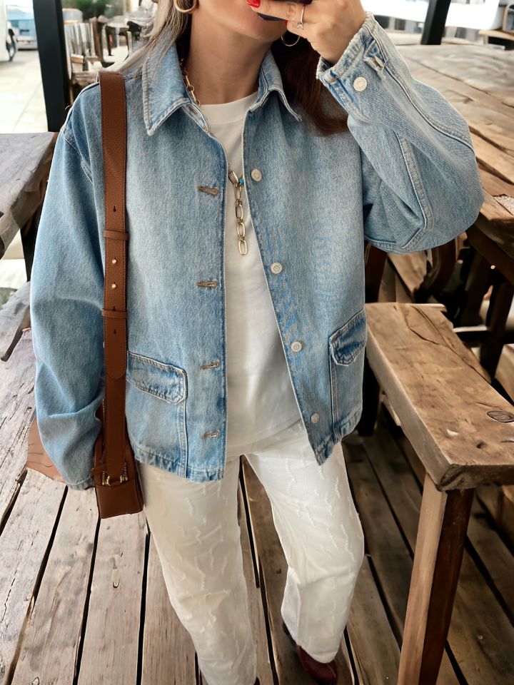 Premium Denim Ceket