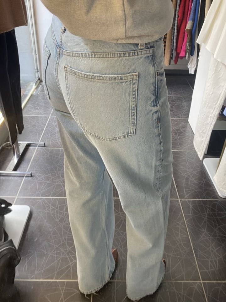 Açık Mavi Jean Pantolon