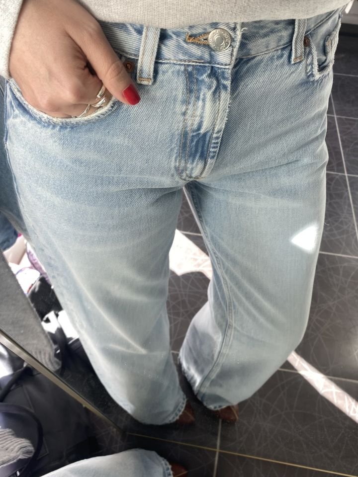 Açık Mavi Jean Pantolon