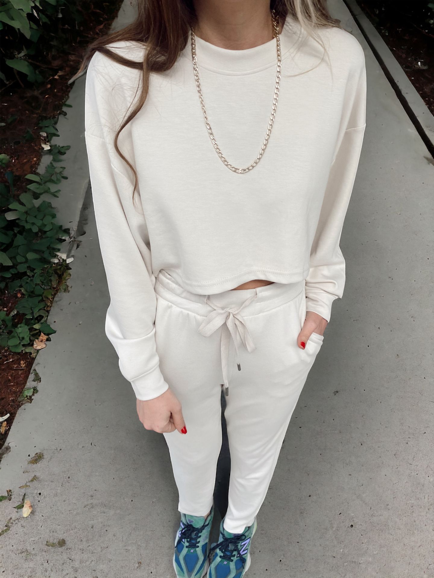 Modal Eşofman Takımı Taş Rengi