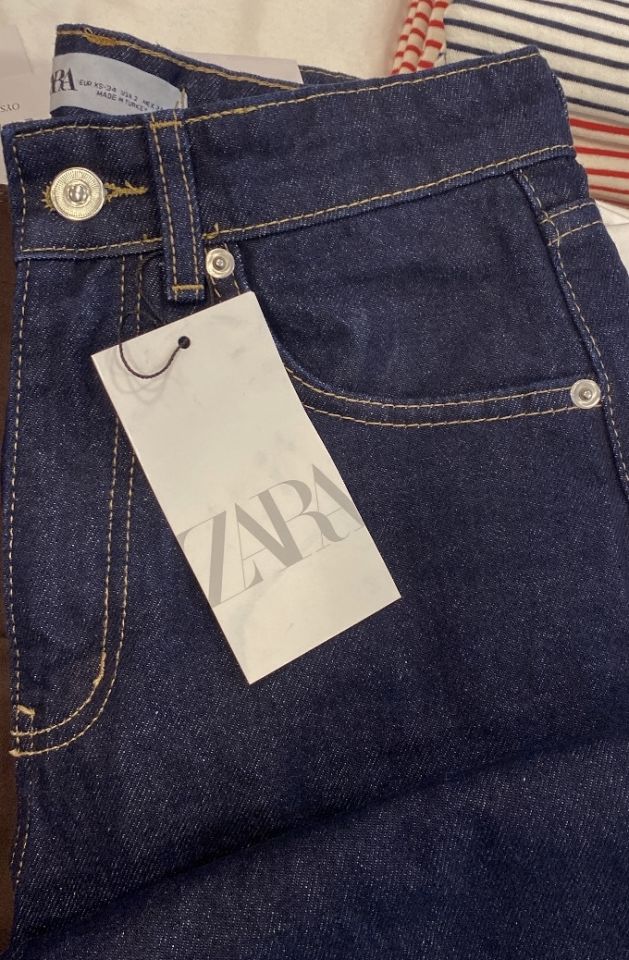 Straight Fit Lacivert Jean Pantolon