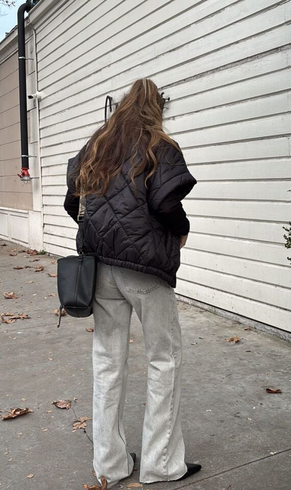 İthal Tasarım Yelek Haki