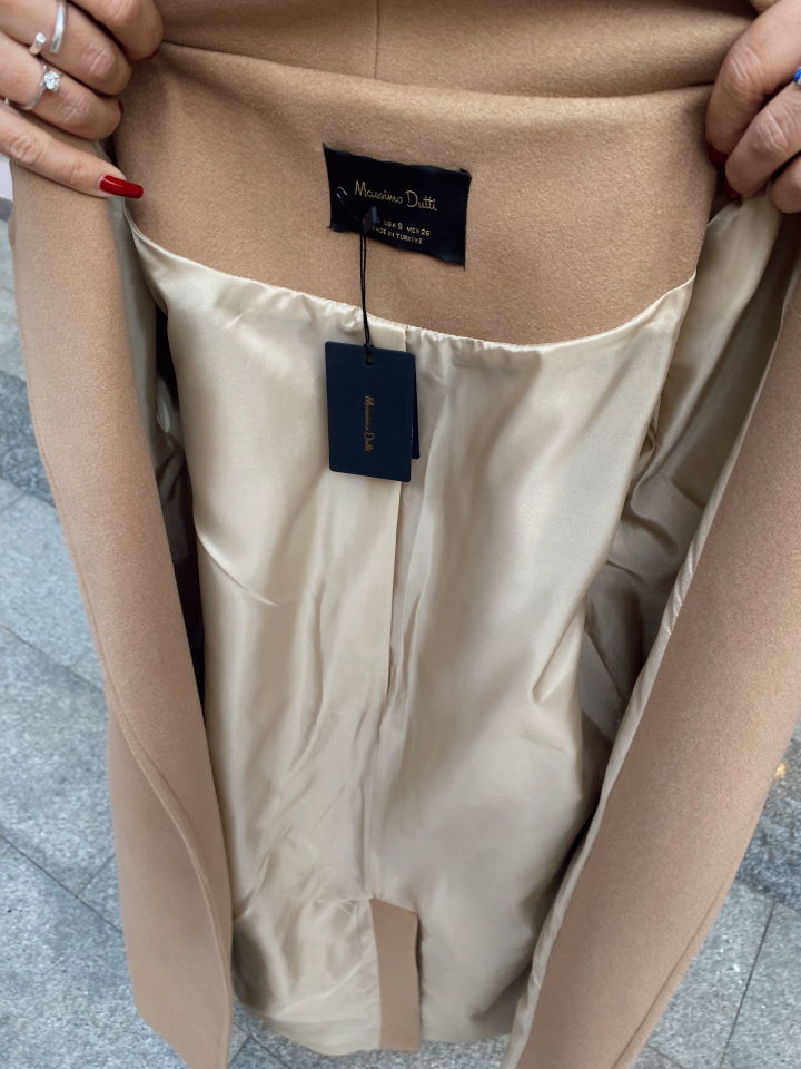 Kuşaklı Premium Camel Kaban