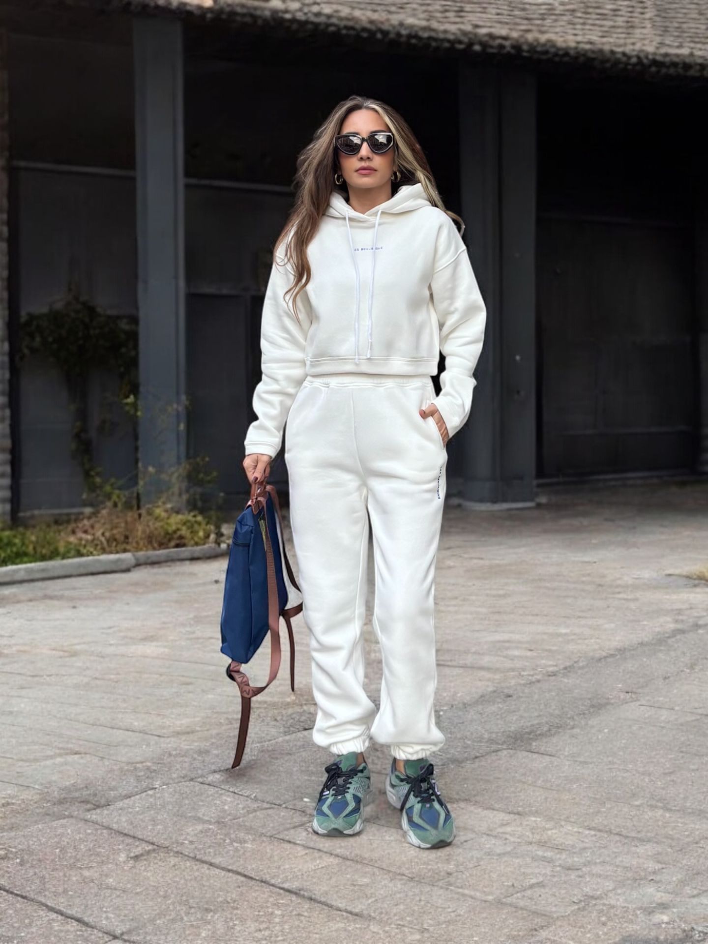 Premium Eşofman Takımı Beyaz