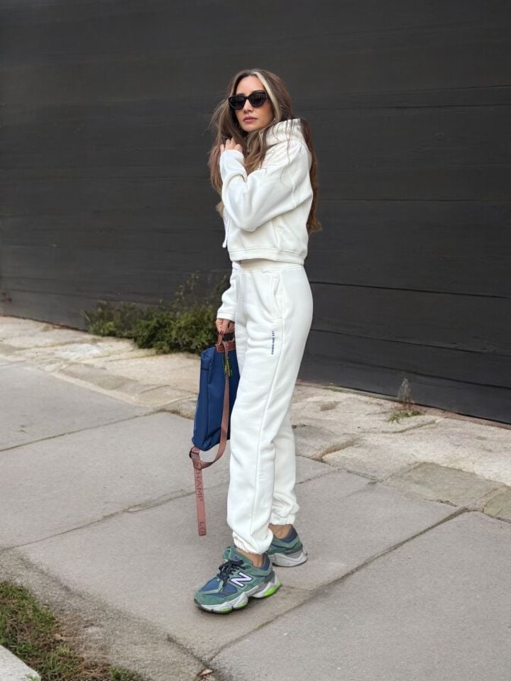 Premium Eşofman Takımı Beyaz