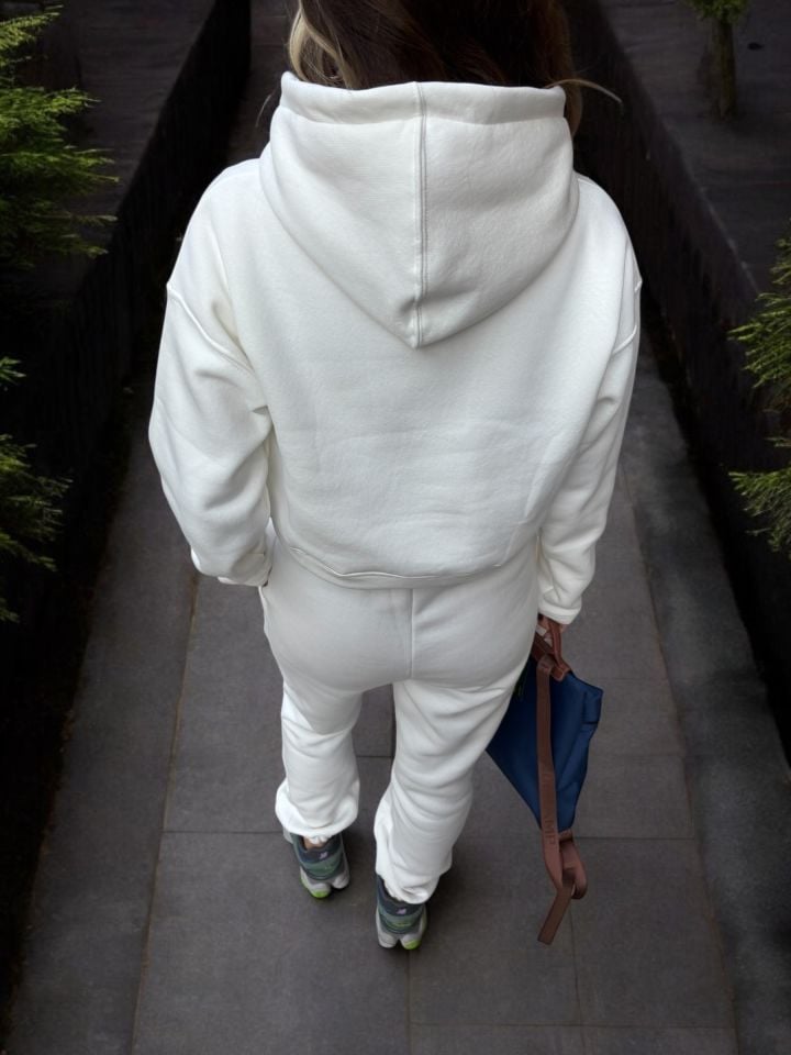 Premium Eşofman Takımı Beyaz