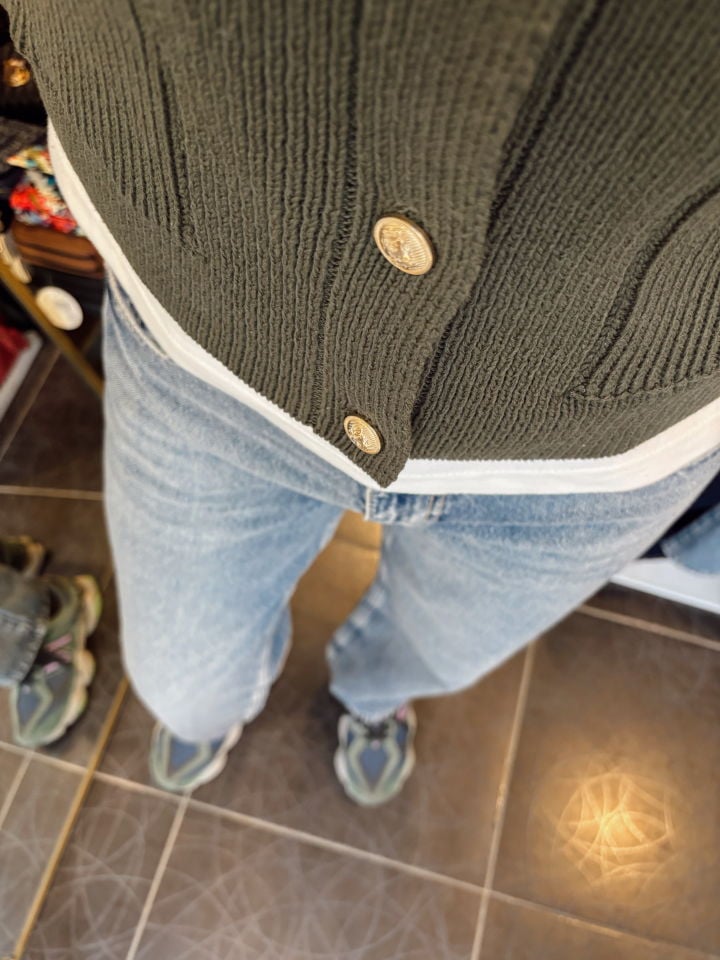 Orta Bel Relaxed  Mavi Jean Pantolon