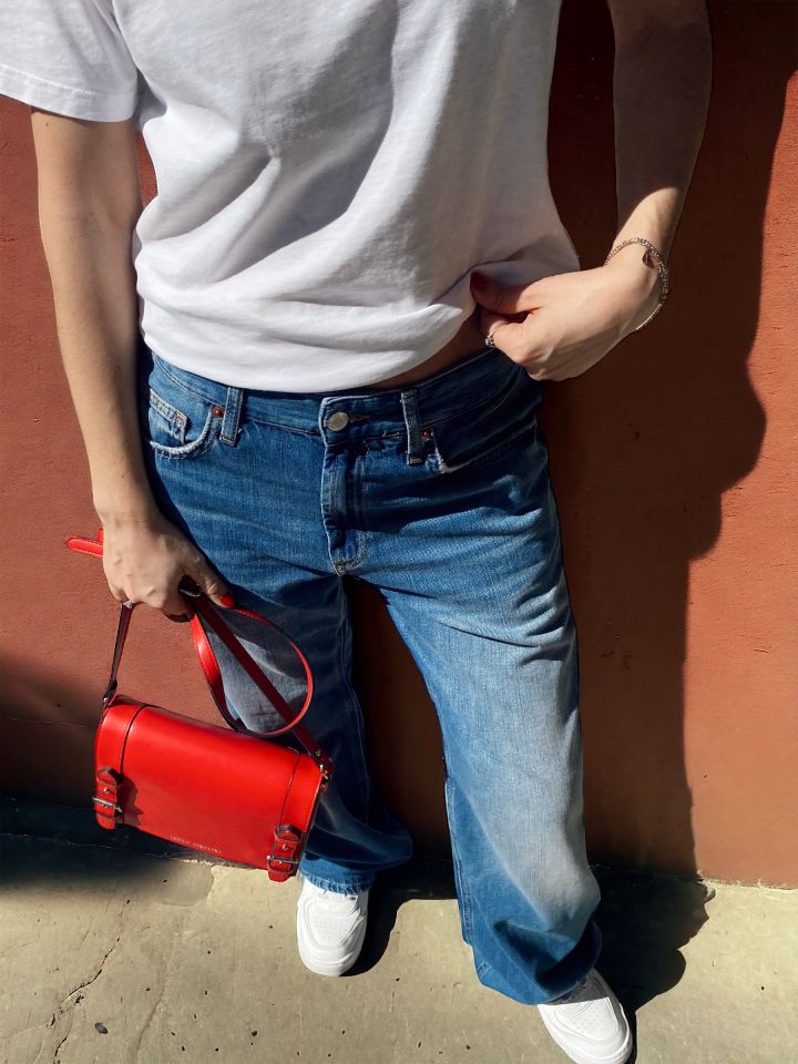 Oversize Jean Pantolon