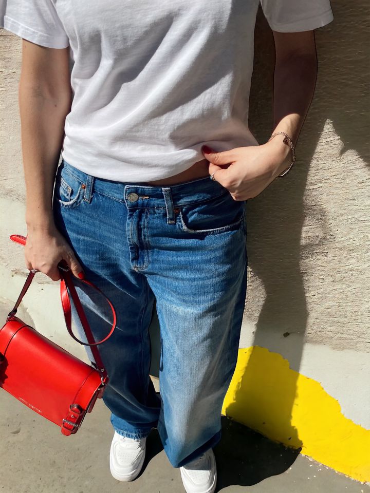 Oversize Jean Pantolon