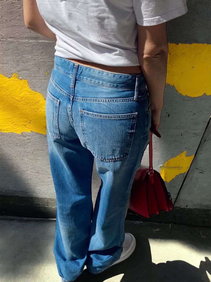 Oversize Jean Pantolon