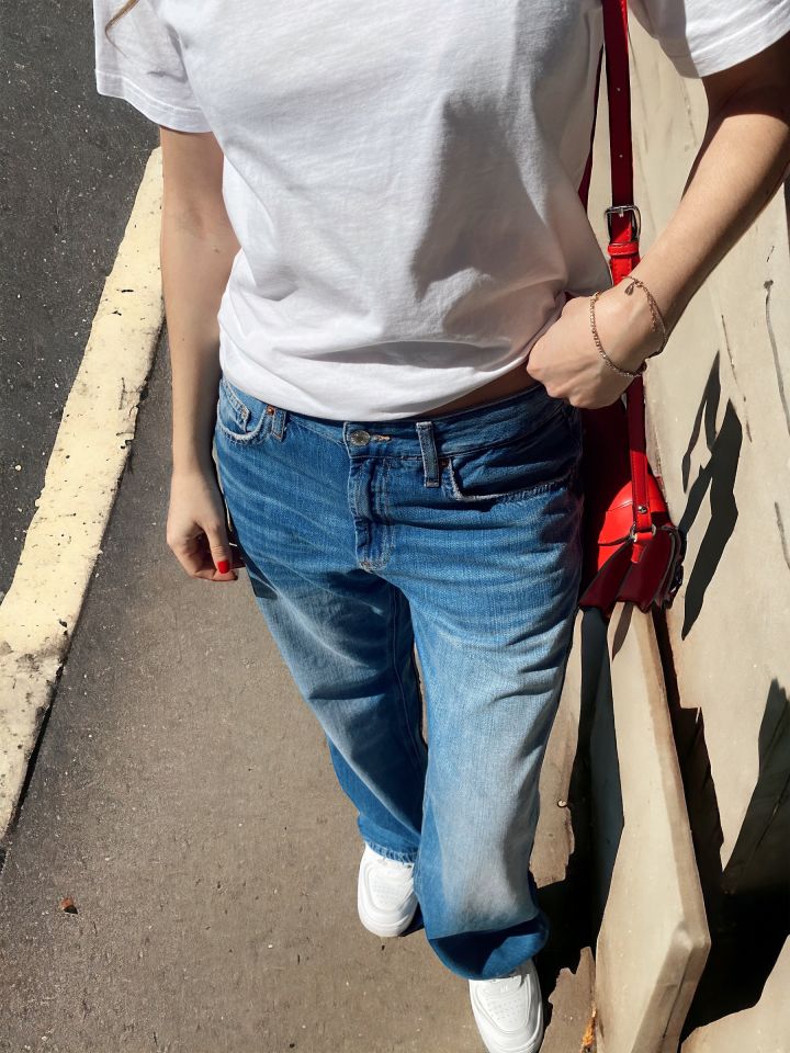 Oversize Jean Pantolon