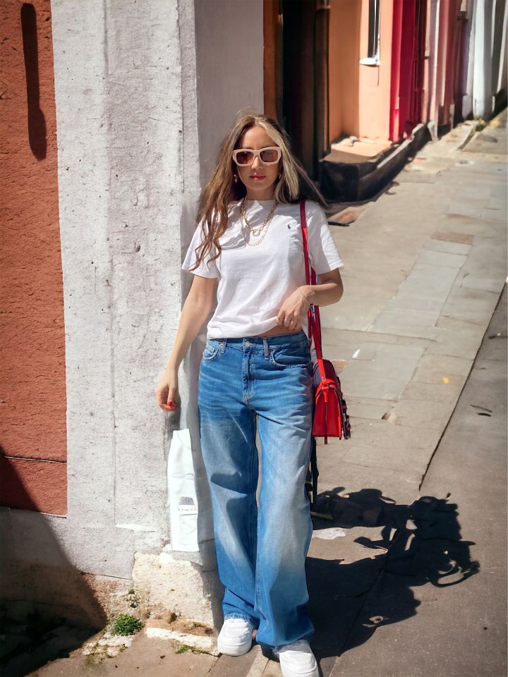 Oversize Jean Pantolon