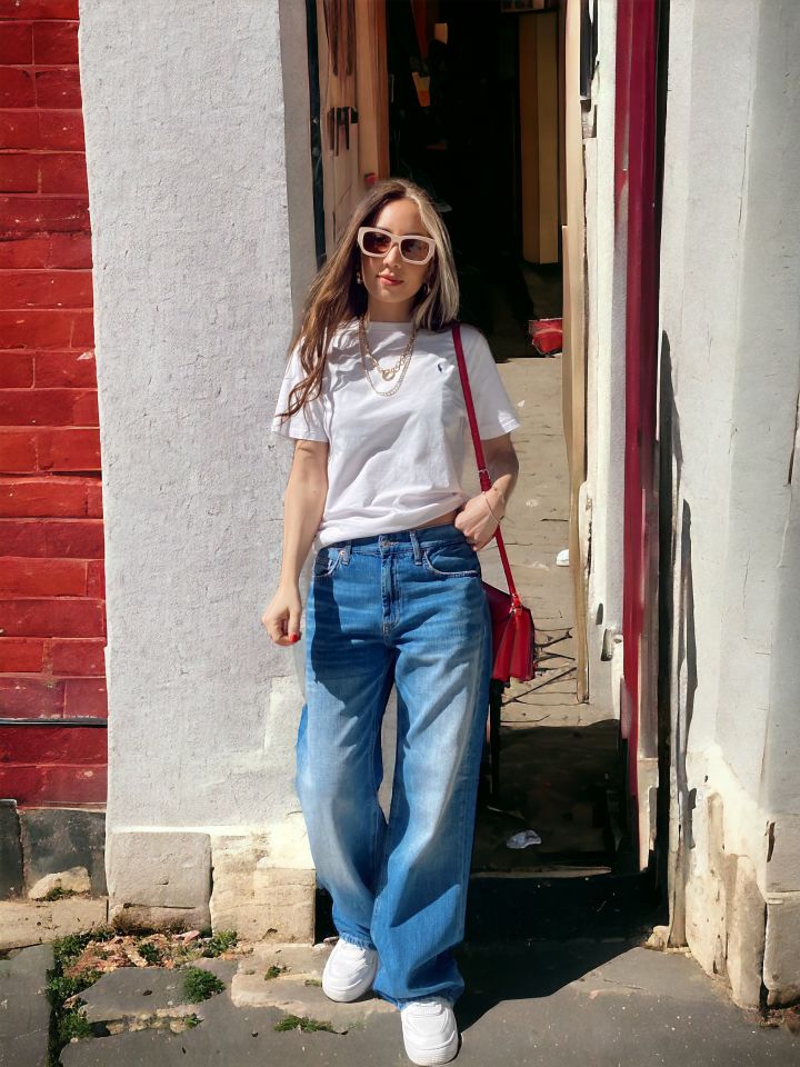 Oversize Jean Pantolon