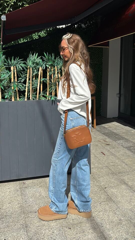 Orj. ZR Straight Fit Yüksek Bel Mavi Jean Pantolon