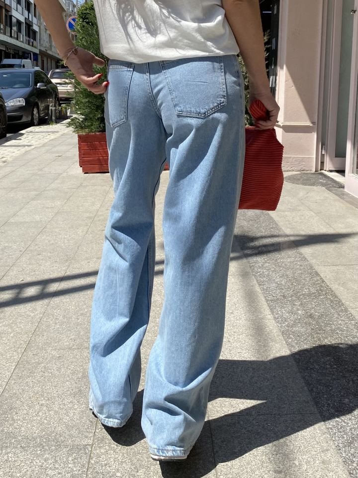 Mavi Baggy Jean Pantolon