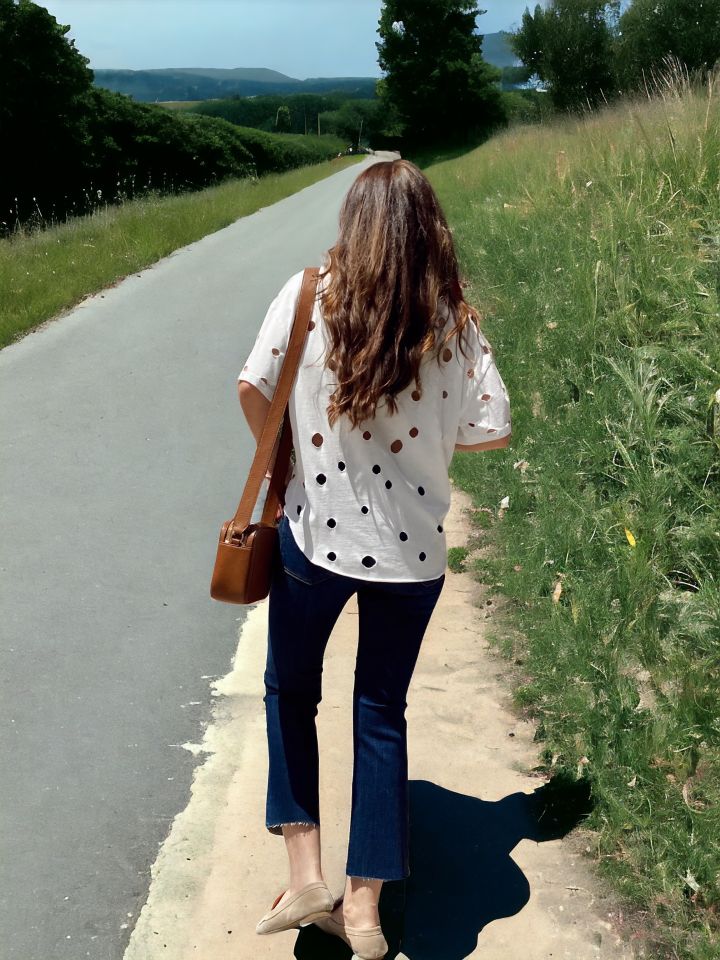 Flare Lacivert Jean Pantolon