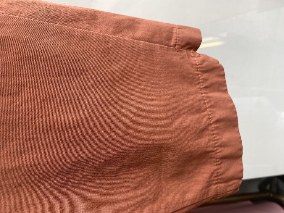 Pamuk Beli Lastikli Gül Kurusu Pantolon