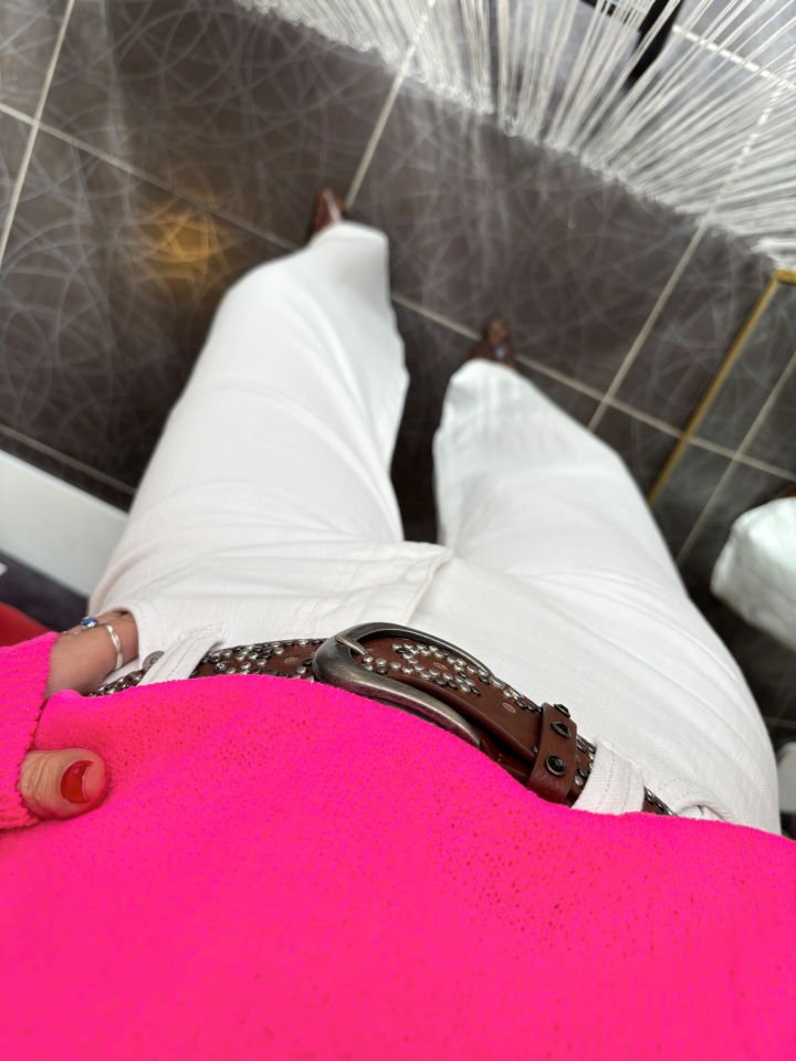 Wide Leg Orta Bel Premium Jean