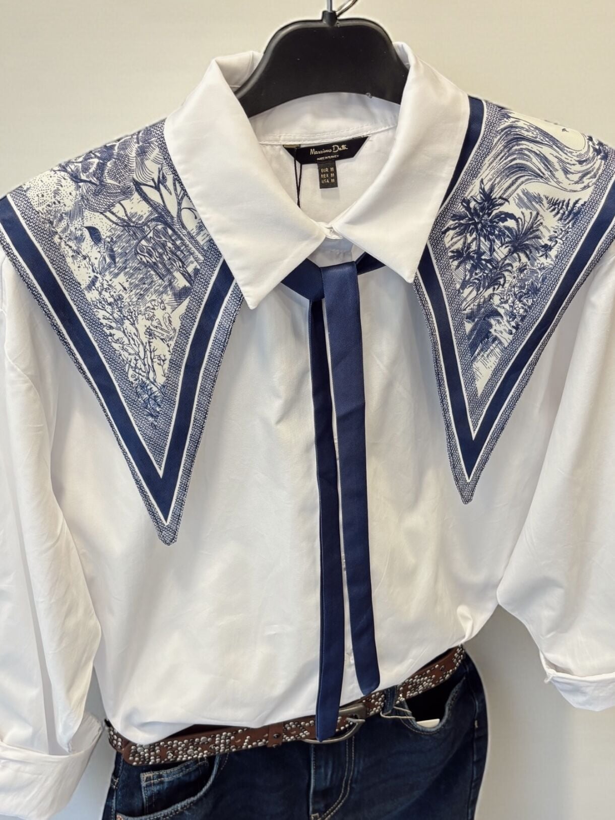 İthal Renkli Dr Desenli Yakalık