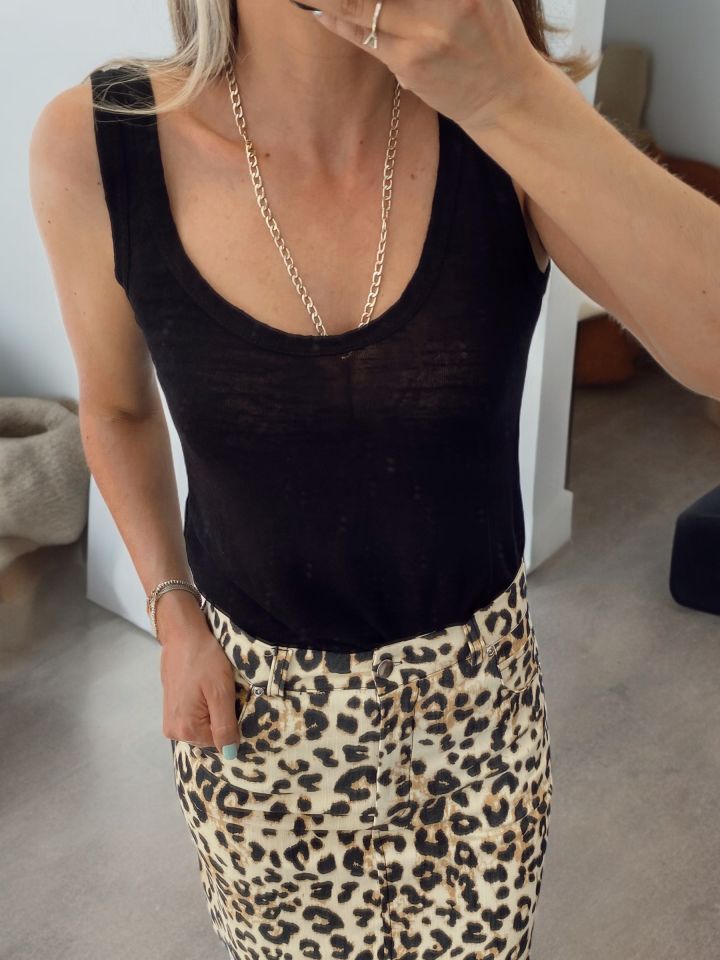 Leopar Cepli Mini Etek